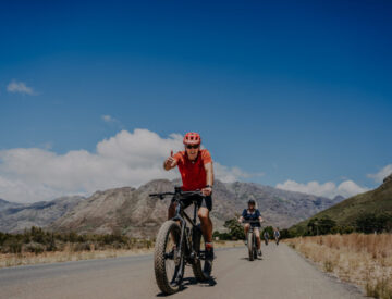 R 2300 pp -Inclusions e-Bike ,Qualified Guide ,Helmet ,Coffee Stop ,2 x Wine Tasting Entrance fees Exclusions: Lunch