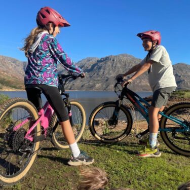 cycling bergriver dam