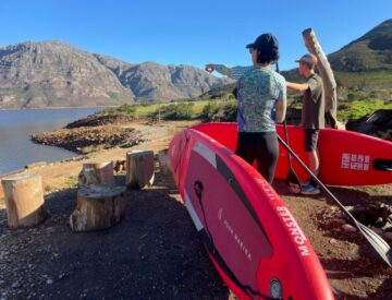 R 250 per SUP - Inclusions: SUP, Paddle, PFD